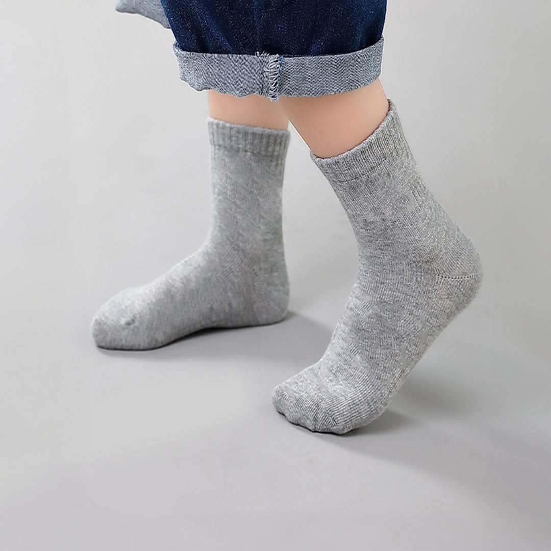 Grau - Socken für Kinder, 3 Paar